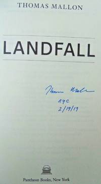 LANDFALL (SIGNED, DATED & NYC on Title Page)