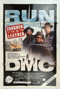 ORIGINAL "TOUGHER THAN LEATHER (RUN DMC)" MOVIE POSTER