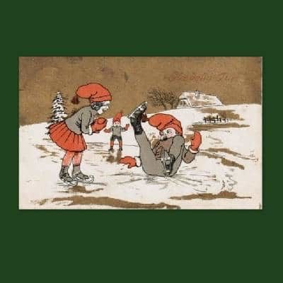 Julepostkort / Christmas card.