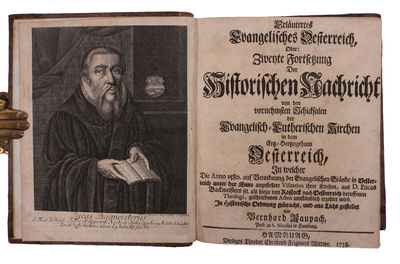 Evangelisches Österreich, das ist, Historische Nachricht von den vornehmsten Schicksalen der Evangelisch Lutherischen Kirchen in dem Erz-Herzogthum Oesterreich. Vols. 1-4 (out of 5) (photo 4)