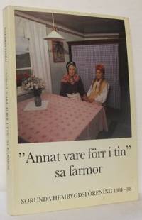 Annat vare förr i tin