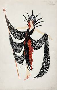 Six (6) Original 1920s Costume Designs by the Lester Costume Co