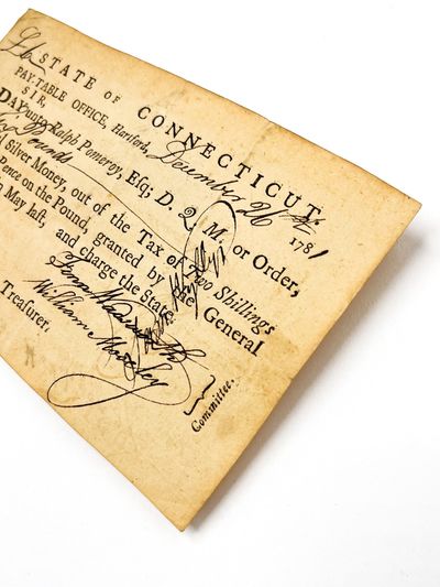 State of Connecticut Promissory Note Signed