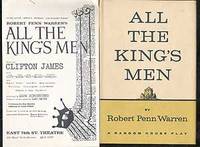 All the King&#039;s Men: A Play by WARREN, Robert Penn - 1960