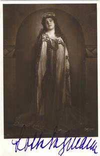 image of Postcard photo by Setzer of Vienna, signed, (Lotte, 1888-1976, German Soprano)