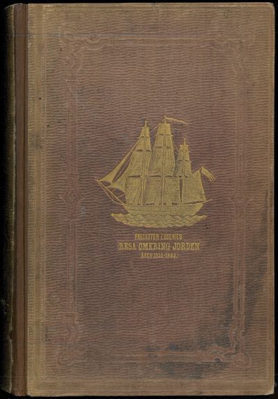 Fregatten Eugenies resa omkring jorden åren 1851-53 under befäl af C. A. Virgin. Utgifven af... med litografier, träsnitt och kartor. I-II. (photo 2)