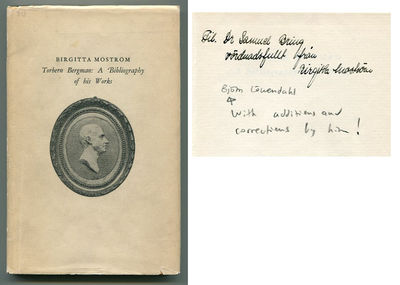 Torbern Bergman. A bibliography of his works.