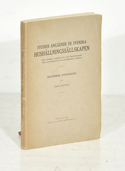 Studier angående de svenska…