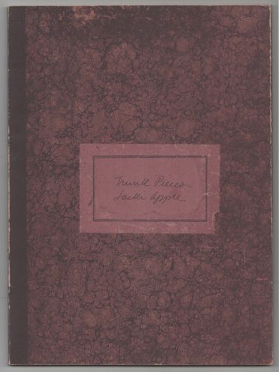 Rochester, NY: Visual Studies Workshop, 1975. First edition. Softcover. Artist book published in an ...