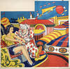 Untitled. Woman & Clown On Ferris Wheel
