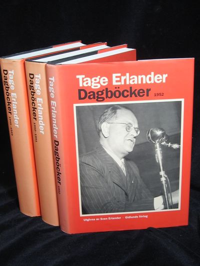 TAGE ERLANDER DAGBÖCKER 1945-1952.