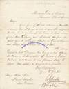 Union Army Brass Alexander Asboth And Joseph Reynolds Communicate About Letting A Civilian Cross Through Military Lines At Pensacola