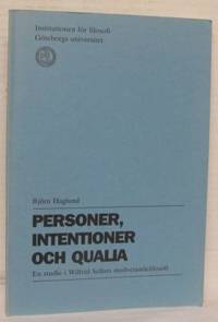 Personer, intentioner och qualia. En studie i…