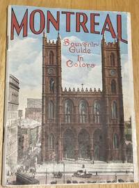 cover of Montreal Souvenir Guide in Colors