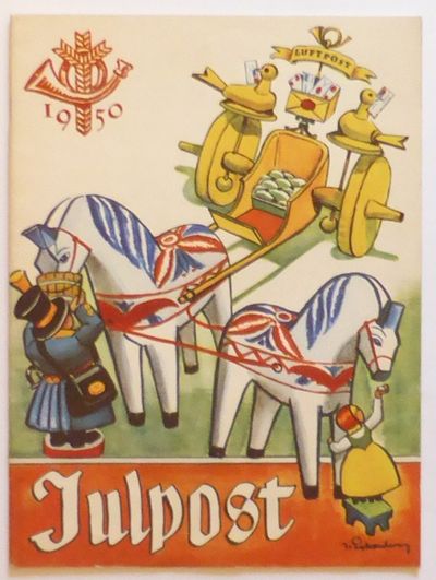 Julpost. Utgiven till förmån för postmännens…