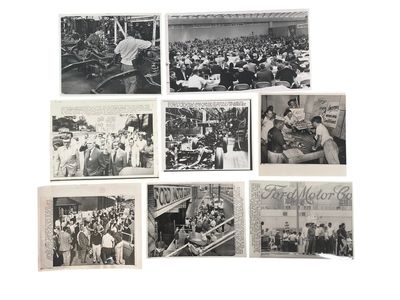 United Auto Workers Strike and Collective Bargaining Press Photo Archive, Demonstrations at Chrysler and Ford Plants, 1960s-70s