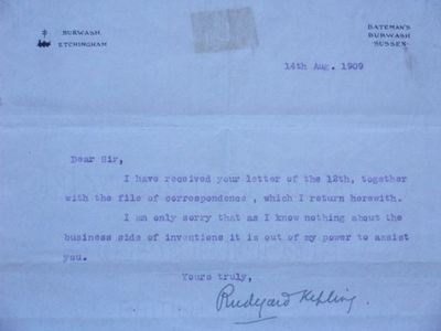Typed Letter Signed, to "Mr. John M. Proctor