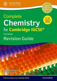 Complete Chemistry for Cambridge IGCSE RG Revision Guide (Third edition)