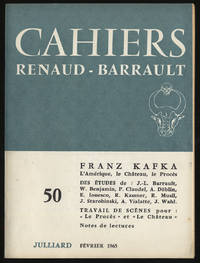 CAHNERS RENAUD - BARRAULT Franz Kafka 50