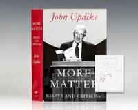 More Matter: Essays and Criticism.