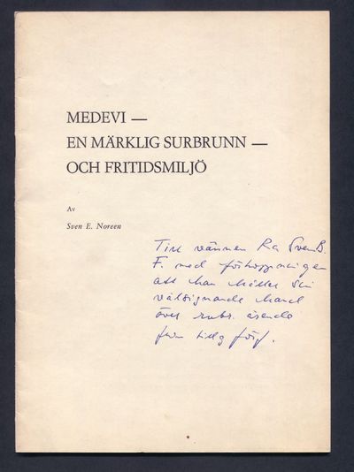 Medevi - en märklig surbrunn - och fritidsmiljö.…