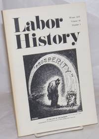image of Labor history. vol 16, no. 1, Winter, 1975