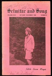 Scimitar and Song. Volume XXXI, Number 5, October-November, 1969