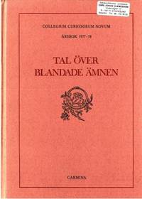 Tal över blandade ämnen.