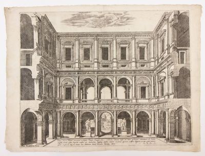 Cortile of the Palazzo Farnese