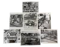 British Colonial India Hunger Crisis in the Streets: Press Photographs of Famine Victims, Relief Work, and Food Riots, Large Press Photographs, 1943-1964