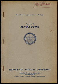 Mutation. Report of Symposium held June 15 to 17, 1955