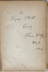 OF TIME AND THE RIVER Inscribed to Jimmy Stewart's Sister