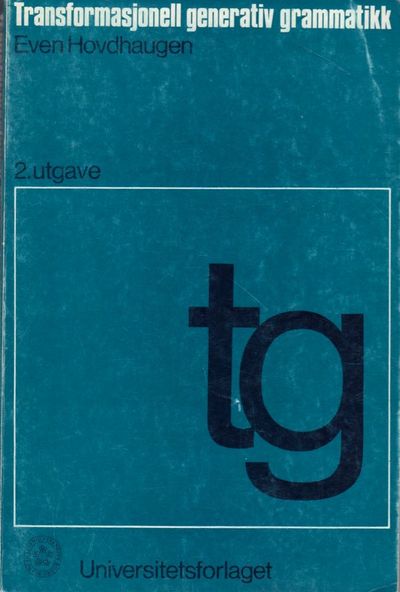 Transformasjonell generativ grammatikk. Andre…
