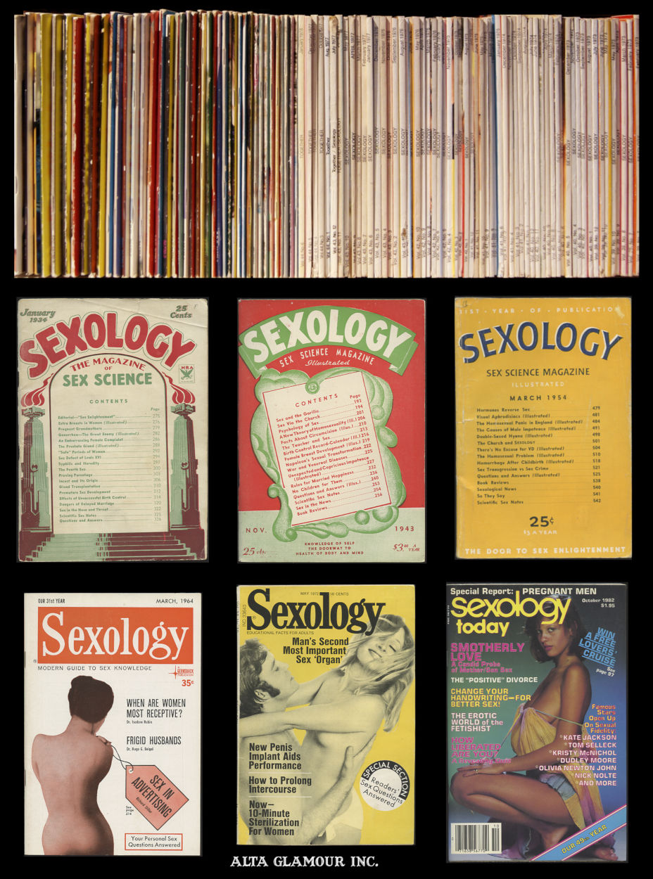 A COLLECTION OF SEXOLOGY MAGAZINE (1933-1983); Sex Science Illustrated 1933  | Sexology Magazine | Biblio