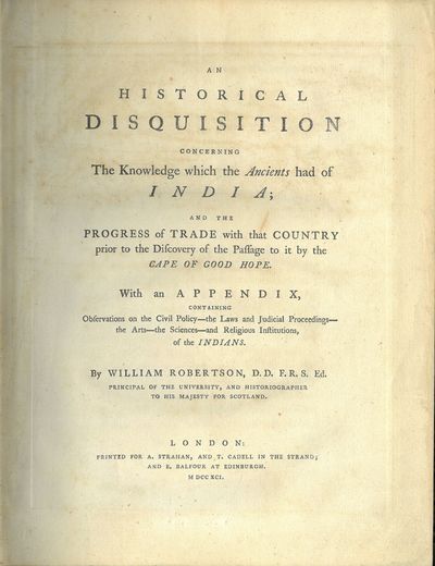 An historical disquisition concerning the…