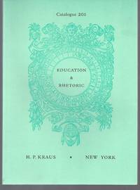 Catalogue 201: Education & Rhetoric.