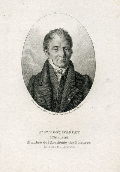 Membre de l'Academie des Sciences. Engraved Portrait by Ambroise Tardieu
