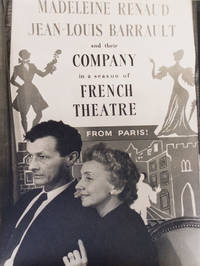 Portrait photograph of Jean-Louis Barrault and Madeleine Renaud