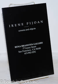 Irene Pijoan: Screens and Objects