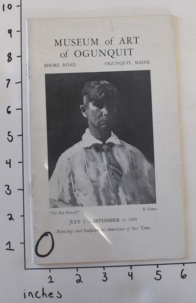 Ogunquit, Maine: Museum of Art of Ogunquit, 1965. Paperback. VG- (VG but with light shelf wear and a...