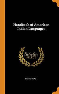 cover of Handbook of American Indian Languages