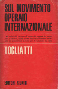 SUL MOVIMENTO OPERARIO INTERNAZIONALE