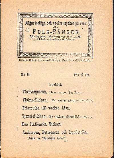 Några trefliga och vackra stycken på vers eller…