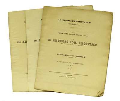 Ad theoriam cometarum additamenta. Diss. 1-3.