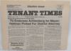 Tenant Times; newsletter of the San Francisco Tenants Union, vol. xvi, no. 4 (fall 1995). Election issue