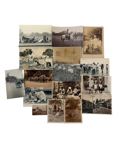 Colonial Indian Labor, Market Sellers, and Servant Transport Under British Rule, 1890s-1920s