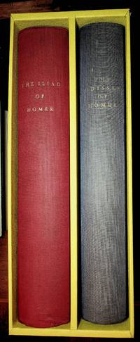 The Iliad of Homer &amp; The Odyssey of Homer (each a Limited Editions Club of 1500 copies, these both #624) by Homer (Alexander Pope, translator & intro) - 1931