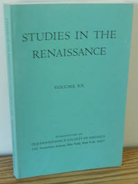image of Studies in the Renaissance, Vol. 20