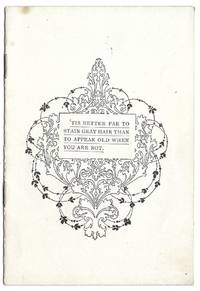 The Stigma of Weakness" - Hair Loss and Hair Dye Remedy