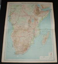 image of Map of Central & Southern Africa from the 1920 Times Survey Atlas (Plate 70) including Cameroons, Gambon, French Equatorial Africa, Abyssinia, Belgian Congo, Tanganyika Territory, Angola, Rhodesias, Transvaal, Madagascar, etc